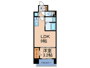 ﾐﾗｰｼﾞｭﾊﾟﾚｽ日本橋ｸﾗｳﾄﾞの物件間取画像